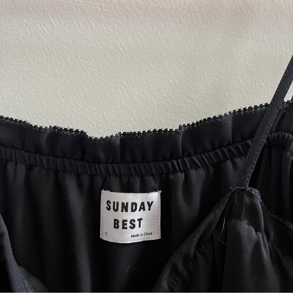 Aritzia Sunday Best Black Blixen Dress - Picture 2 of 3